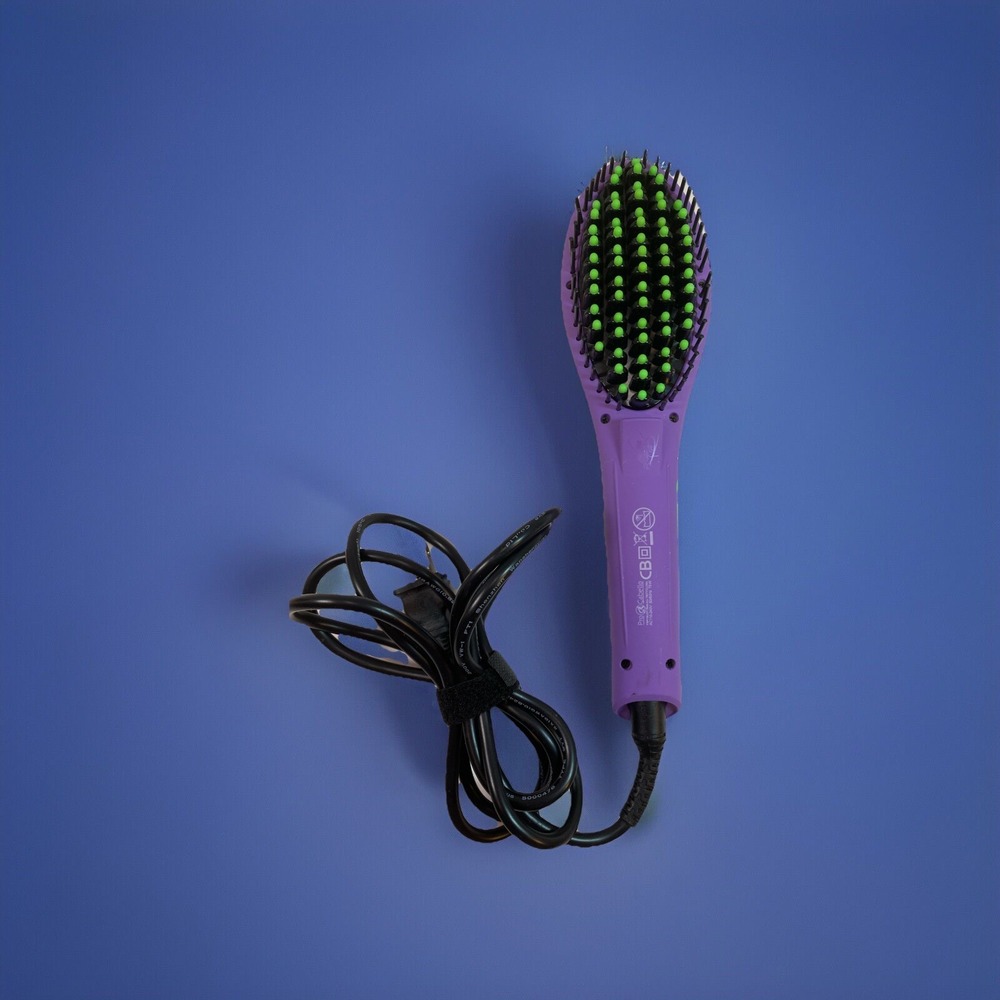 Pro Cabello Straightening Brush Advanced Infrared Technology Luxory 5500‎ Purple